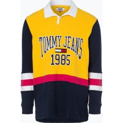 Tommy Jeans - Męska bluza nierozpinana, żółty. Żółte bluzy męskie rozpinane marki Tommy Jeans, s, z napisami, z jeansu. Za 299,95 zł.