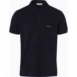 Calvin Klein - Męska koszulka polo, niebieski. Koszulki męskie Calvin Klein. Za 269,95 zł.