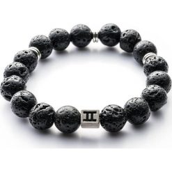 Bransoletki damskie: Bransoletka Gemini Special Urban Black Lava S8-G