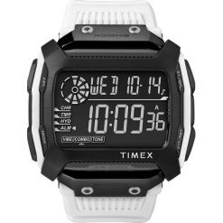 Zegarek Timex TW5M18400 Command Shock męski biały. Białe zegarki męskie marki Timex. Za 382,00 zł.