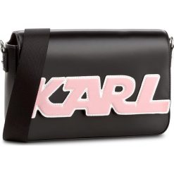 Torebka KARL LAGERFELD - 81KW3065 Black. Czarne listonoszki damskie marki KARL LAGERFELD. W wyprzedaży za 919,00 zł.