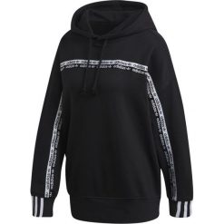Bluza adidas Originals Hoodie FM2501. Czarne bluzy damskie Adidas, bez wzorów, z materiału, bez rękawów, z kapturem. Za 199,00 zł.