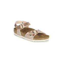 Sandały Dziecko Birkenstock RIO. Różowe sandały dziewczęce Birkenstock, bez zapięcia. Za 329,00 zł.