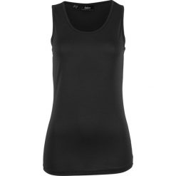 Wygodny top bonprix czarny. Czarne topy damskie marki bonprix. Za 34,99 zł.