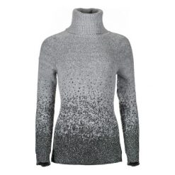 Desigual Sweter Damski Libra M Szary. Szare bez kategorii marki Desigual, m. W wyprzedaży za 299,00 zł.