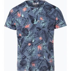 T-shirty męskie: DENIM by Nils Sundström – T-shirt męski, niebieski