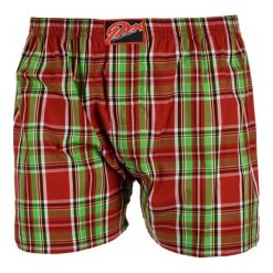 Styx Bokserki Męskie M, Czerwony. Czerwone bokserki męskie marki Styx, w kratkę, z bawełny. Za 56,00 zł.