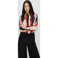 Vero Moda - Bluzka. Szare bluzki damskie Vero Moda, s, bez wzorów, z poliesteru, casualowe, z golfem, bez rękawów. Za 149,90 zł.