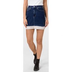 Calvin Klein Spódnica Niebieski. Niebieskie spódniczki damskie Calvin Klein, bez wzorów, z elastanu. Za 445,95 zł.