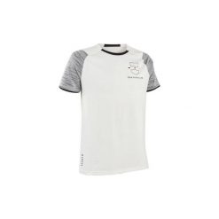 Koszulka do piłki nożnej FF100 Niemcy. Koszulki męskie KIPSTA, s, z bawełny. Za 44,99 zł.