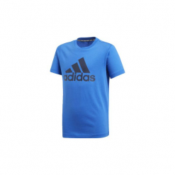 T-shirty z krótkim rękawem Dziecko adidas Must Haves Koszulka Badge of Sport. Niebieskie t-shirty chłopięce z krótkim rękawem Adidas. Za 69,95 zł.