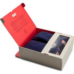 Bielizna: Skarpety Wysokie Damskie HUNTER - Boot Socks UAS3000AAA YI 0614 NVY