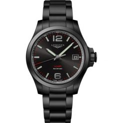 LONGINES Conquest L3.716.2.56.6. Szare zegarki męskie LONGINES, ze stali. Za 5120,00 zł.