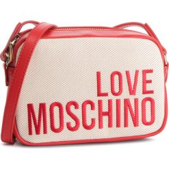 Torebka LOVE MOSCHINO - JC4153PP17LO0107 Naturale. Czerwone listonoszki damskie Love Moschino, bez wzorów, ze skóry ekologicznej, bez dodatków. W wyprzedaży za 309,00 zł.