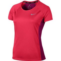 Nike Koszulka damska Dry Miler Top Crew różowa r. XS (831530 617). Czerwone topy sportowe damskie Nike, xs. Za 85,24 zł.