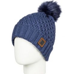 ROXY Blizzard Beanie Powder Cap Blue ERJHA03412-BQY0. Niebieskie czapki damskie Roxy, na zimę, bez wzorów. W wyprzedaży za 93,00 zł.