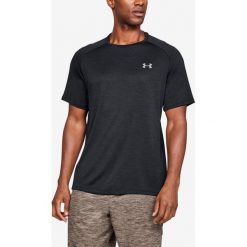 Under Armour Tech™ 2.0 Koszulka Czarny. Czarne podkoszulki męskie Under Armour, s, bez wzorów, z poliesteru, bez kołnierzyka, krótkie. Za 128,95 zł.