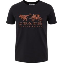 Coach DARK DISNEY Tshirt z nadrukiem black. Czarne koszulki męskie marki Coach, s, z nadrukiem, z bawełny, bez kołnierzyka. Za 629,00 zł.