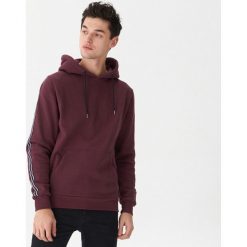 Bluza z lampasami - Bordowy. Czerwone bluzy męskie marki House, s. Za 99,99 zł.
