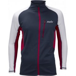 Swix Bluza Męska Dynamic Niebieski/Biały Xl. Białe bluzy męskie marki Swix, m, z polaru. Za 345,00 zł.
