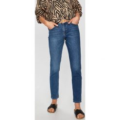 Answear - Jeansy. Niebieskie jeansy damskie ANSWEAR, s. W wyprzedaży za 89,90 zł.