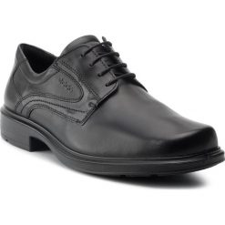 Półbuty ECCO - Helsinki 05014400101 Black. Czarne buty wizytowe męskie ecco, ze skóry, bez zapięcia. Za 499,00 zł.