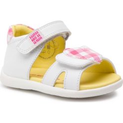 Sandały AGATHA RUIZ DE LA PRADA - 192903 C-Blanco. Białe sandały dziewczęce marki Agatha Ruiz de la Prada, ze skóry ekologicznej, bez zapięcia. Za 249,00 zł.