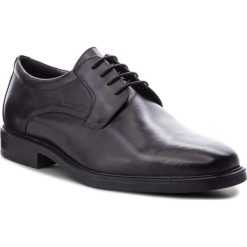 Półbuty GEOX - U Brandolf C U844VC 00043 C9999 Black. Czarne półbuty skórzane męskie Geox. W wyprzedaży za 259,00 zł.