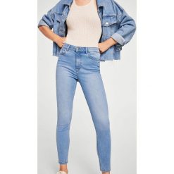 Mango - Jeansy Noa. Szare rurki damskie marki Mango. Za 119,90 zł.