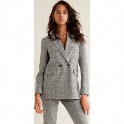 Mango - Żakiet Chic. Szare marynarki i żakiety damskie Mango, l, z elastanu, eleganckie. Za 269,90 zł.
