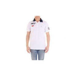Koszulki polo z krótkim rękawem Sun68 A18130. Białe koszulki męskie SUN68, s, bez wzorów, z krótkim rękawem. Za 252,56 zł.
