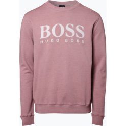 Bluzy męskie: BOSS Casual – Męska bluza nierozpinana – Wallker, różowy