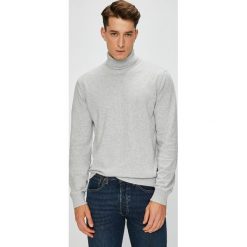 Pepe Jeans - Sweter Monument. Niebieskie swetry męskie Pepe Jeans, xl, bez wzorów, z bawełny, z golfem, bez kaptura. W wyprzedaży za 119,90 zł.