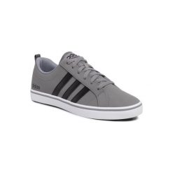 ADIDAS VS PACE B74318. Szare buty sportowe męskie Adidas, ze skóry ekologicznej, bez zapięcia. Za 199,99 zł.