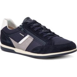 Sneakersy GEOX - U Renan C U924GC 02214 C4002 Navy. Niebieskie sneakersy męskie Geox, na co dzień, bez wzorów, ze skóry, klasyczne, bez zapięcia. W wyprzedaży za 299,00 zł.