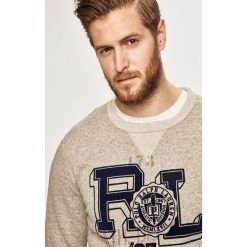 Polo Ralph Lauren - Bluza. Szare bluzy męskie Polo Ralph Lauren, s, z nadrukiem, z bawełny, z okrągłym kołnierzem, bez rękawów, bez kaptura. Za 649,90 zł.