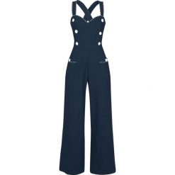 Odzież damska: Voodoo Vixen Marinelook Jumpsuit Kombinezon niebieski