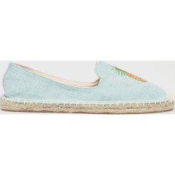 Answear - Espadryle South Beach. Szare espadryle damskie ANSWEAR, z materiału. W wyprzedaży za 69,90 zł.