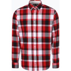 Tommy Hilfiger - Koszula męska, czerwony. Czerwone koszule męskie TOMMY HILFIGER, m, bez wzorów, z bawełny, z dekoltem karo, bez rękawów. Za 359,95 zł.