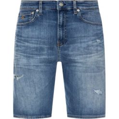Szorty jeansowe Calvin Klein Jeans J30J315356. Niebieskie spodenki i szorty męskie Calvin Klein Jeans, m, bez wzorów, z elastanu. Za 349,00 zł.