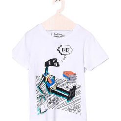 T-shirty chłopięce: T-shirt w kolorze białym