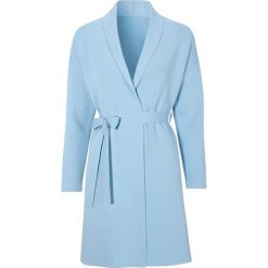 Cellbes Długi kardigan z paskiem do wiązania błękitny female niebieski 54/56. Niebieskie swetry damskie Cellbes, z bawełny. Za 259,00 zł.
