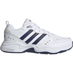 Buty męskie sportowe ADIDAS Strutter EG2654. Niebieskie buty sportowe męskie Adidas, ze skóry, bez zapięcia. Za 184,99 zł.