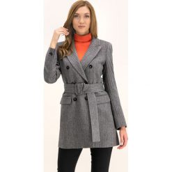 Płaszcz przejściowy Marella Tiffany 30860498. Szare płaszcze damskie Marella, bez wzorów, z wełny. W wyprzedaży za 819,00 zł.