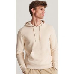 Bluza z bawełny organicznej - Kremowy. Białe bluzy damskie Reserved, xl, bez wzorów, z bawełny, bez rękawów, bez kaptura. Za 69,99 zł.