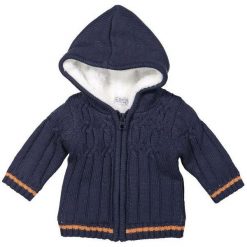 Dirkje Chłopięcy Sweter Z Futerkiem 104 Niebieski. Niebieskie swetry chłopięce marki Dirkje. Za 119,00 zł.