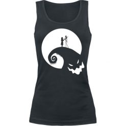 Topy damskie: Miasteczko Halloween Moonlight Boogieman Top damski czarny