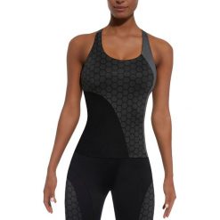 Bas Black Koszulka damska Escape-Top 50 szaro-czarna r. S (BB12763). Szare bluzki damskie marki Bas Black, s. Za 103,96 zł.