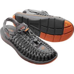 Sandały męskie: Keen Sandały męskie Keen Uneek Flat GARGOYLE/BURNT ORANGE r. 43 (1016901)