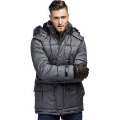 Kurtka EDGARDO KUPS000101. Szare kurtki męskie marki Giacomo Conti, na zimę, m, z tkaniny. Za 599,00 zł.